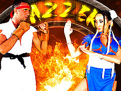 Busty Lesbian, Brazzers Porn Sex Fighter 2